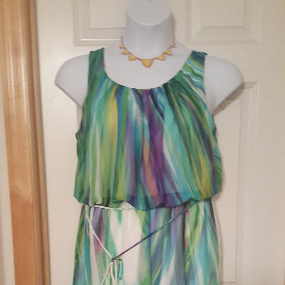 Watercolor Sandra Darren dress